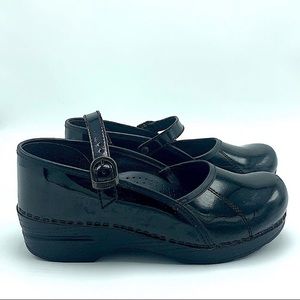 Dansko black Mary Janes size 9